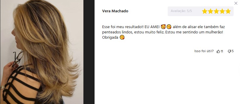 Resultado do produto